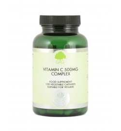 C-vitamin 500mg csipkebogyóval és acerolával 120 kapszula (G&G)
